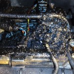 a really bad example of leaking injectors