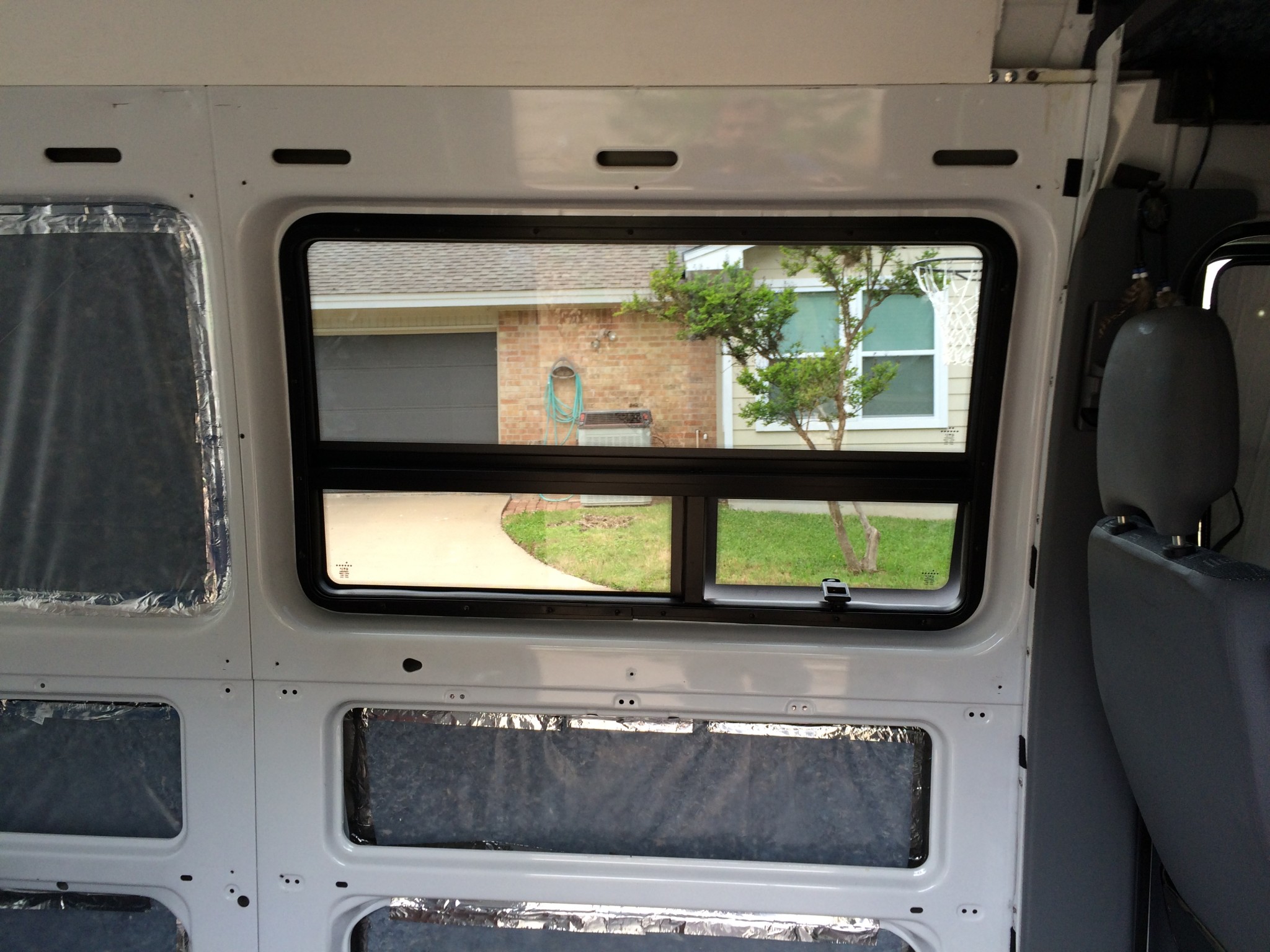 Installing CR Laurence Windows In A Sprinter Van Sprinter Camper